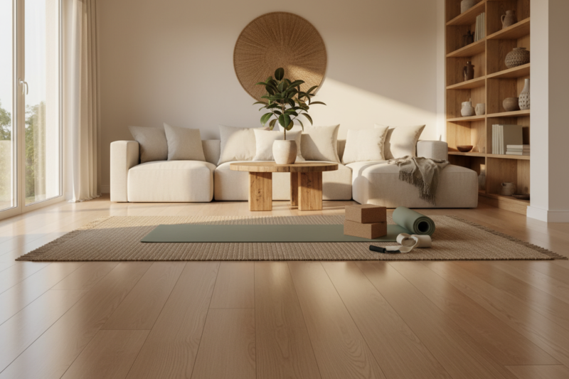 Basic Home Fitness Programs among the Elderly with the aim of gaining strength, and balance.