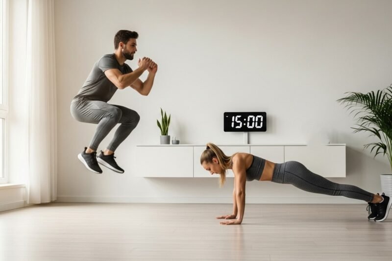 This 15-Minute Workout Fits Easily into a Busy Schedule