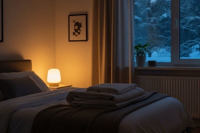 Winter Sleep Comfort Guide. The Ideal Night time Thermostat Setting Most Homes Miss