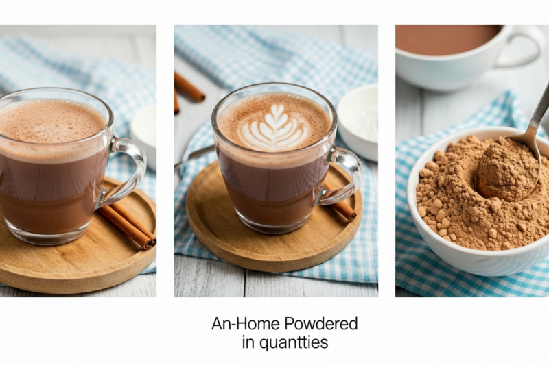 How to Prepare a Homemade Rich Hot Chocolate Powder for Daily Use