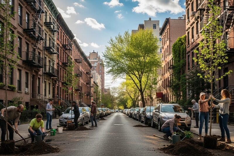 How a Simple Tree-Planting Experiment Is Changing New York’s Streets