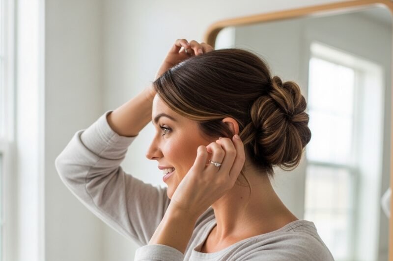 Easy Bun Hairstyles For An Elegant Everyday Look