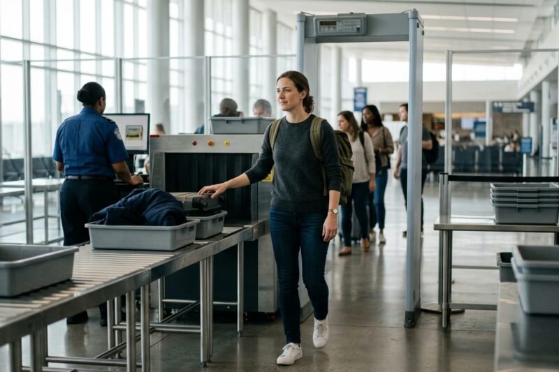 Never Wear These Items Through Airport Security