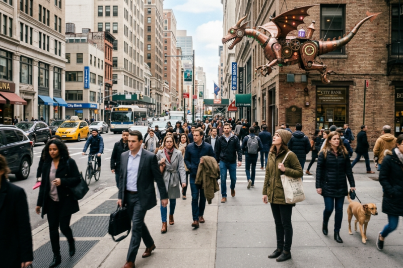 Most People Walked Past But a Few Noticed Something Strange