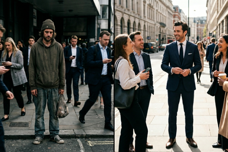 Same Person, Different Look And Why Did People Treat Them Differently?