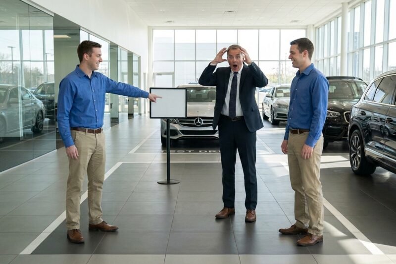 Test Drive Turns Chaotic After Driver Suddenly Disappears