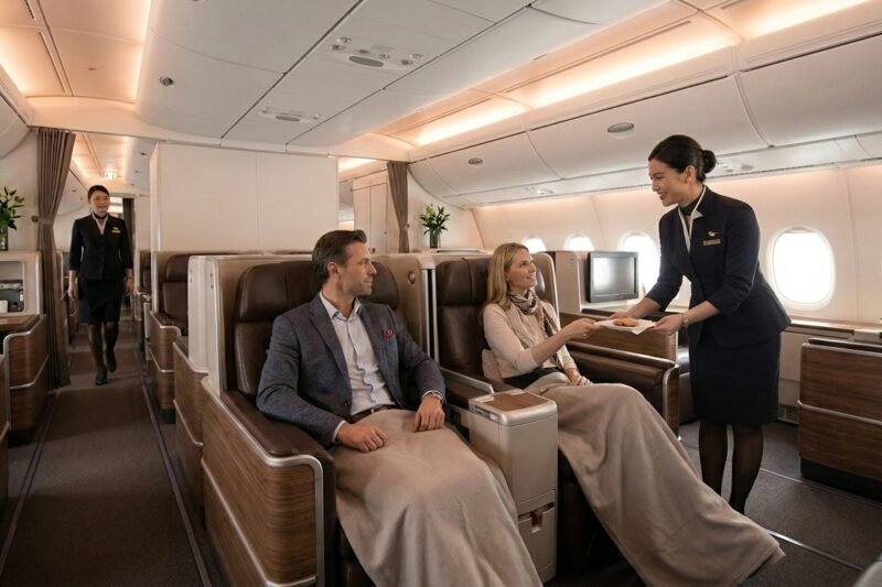 Flight Attendants Reveal 8 First-Class Mistakes Passengers Make All the Time