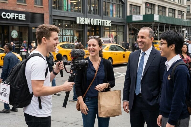 He Asked Random Strangers if He Could Live With Them for 24 Hours