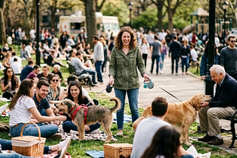 Would Your Dogs Recognize You in a Busy Crowd?
