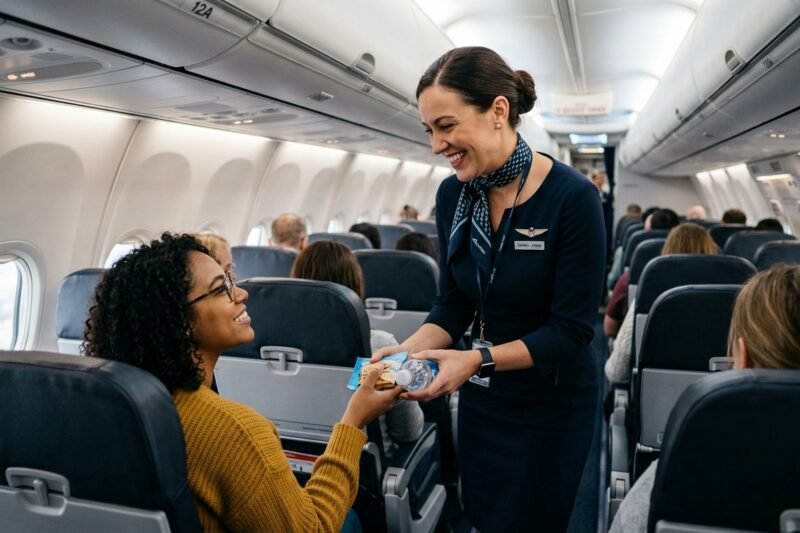 If a Flight Attendant Says These Three Words, They May Be Flirting With You