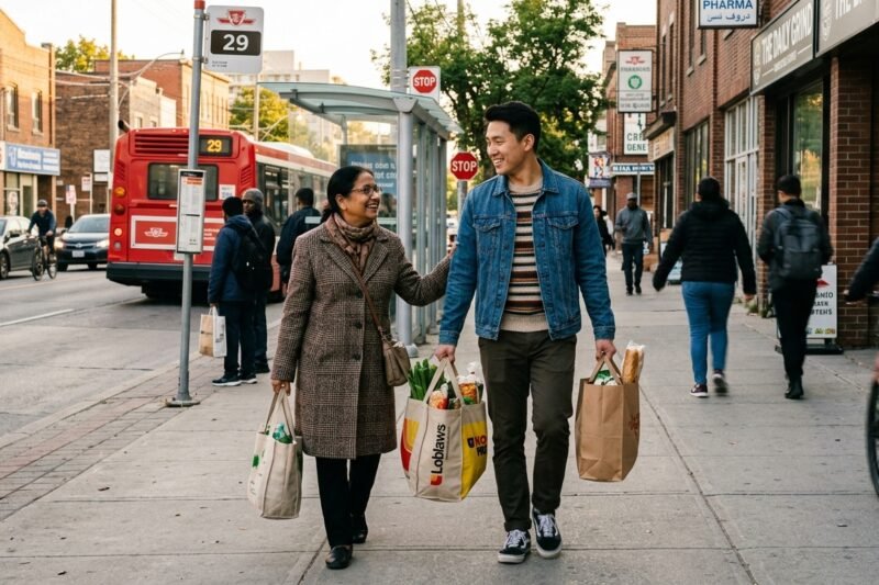A Stranger Helped a Woman Carry Heavy Grocery Bags, Their Conversation Touched Thousands
