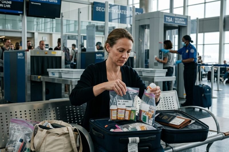 Stop Packing Medication Like This Because TSA Can Confiscate It