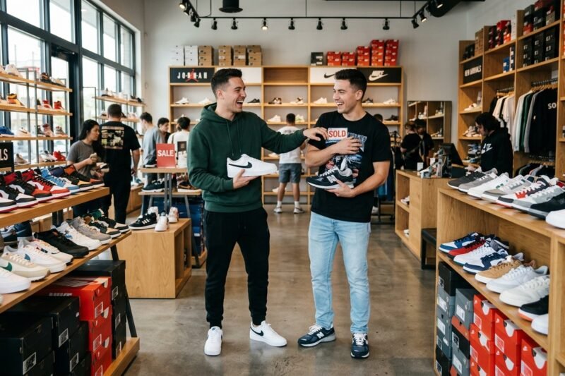Stealing Shoes Then Asking for a Different Size Twin Switch-Up
