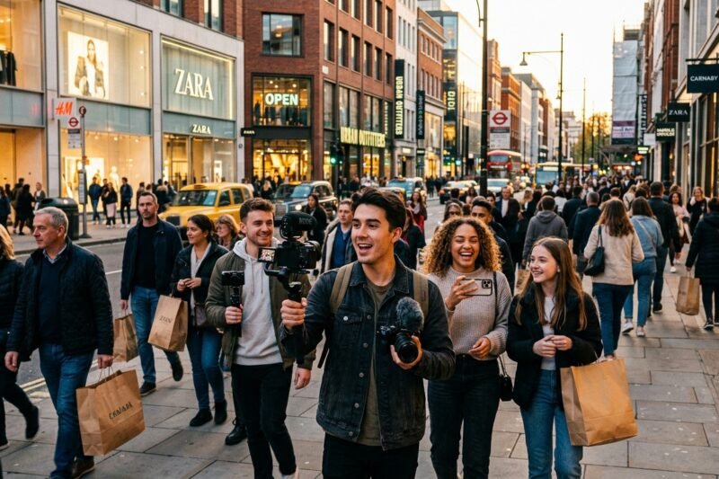 A Group of YouTubers Started Filming in Public, Then Security Suddenly Approached Them